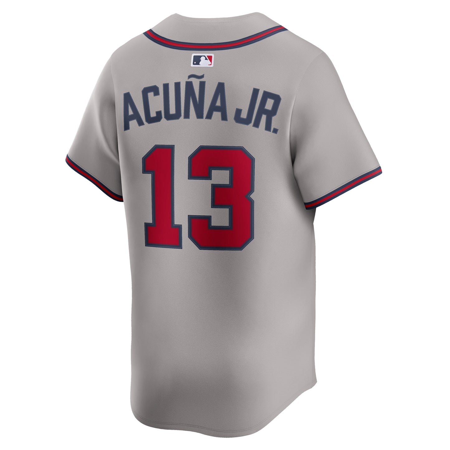 Ronald Acuña Jr. Atlanta Braves Nike Road Limited Player Jersey - Gray