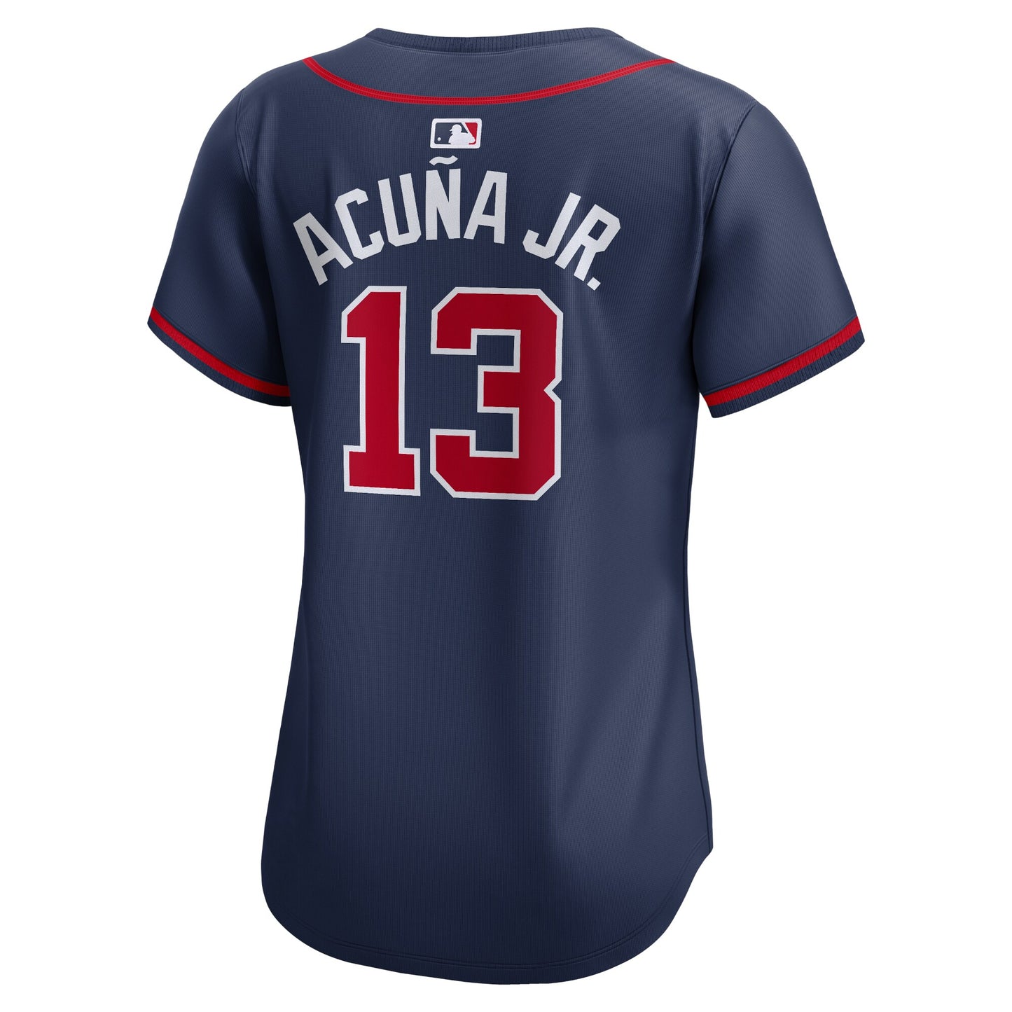 Ronald Acuña Jr. Atlanta Braves Nike Women's Alternate Limited Player Jersey – Navy
