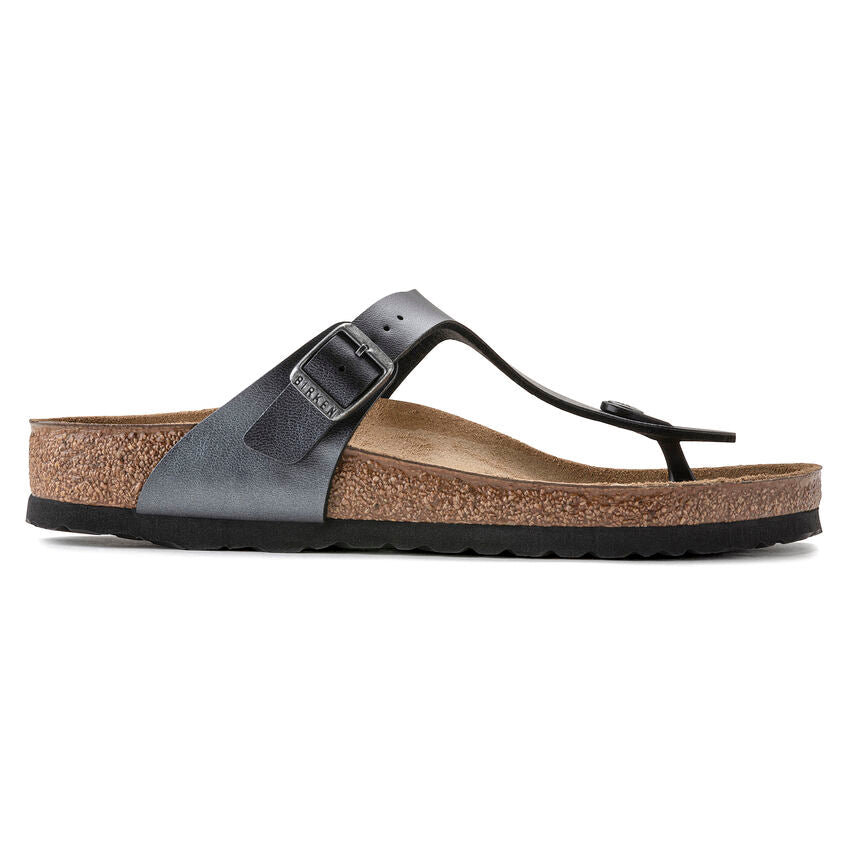1021428 Birki Gizeh Birko-Flor Metallic Black