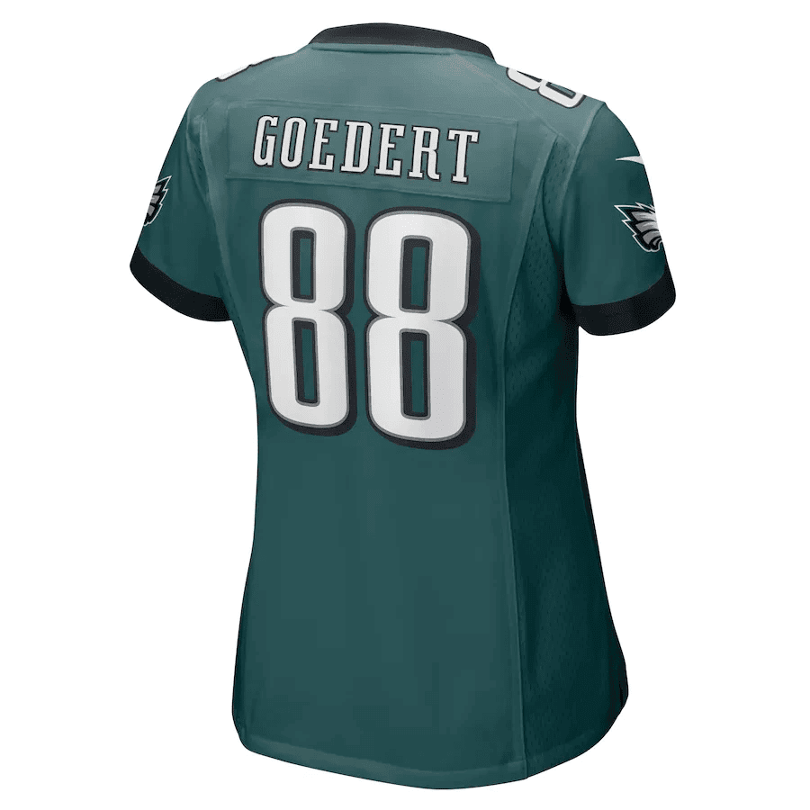 Dallas Goedert 88 Philadelphia Eagles Women's Game Jersey - Midnight Green