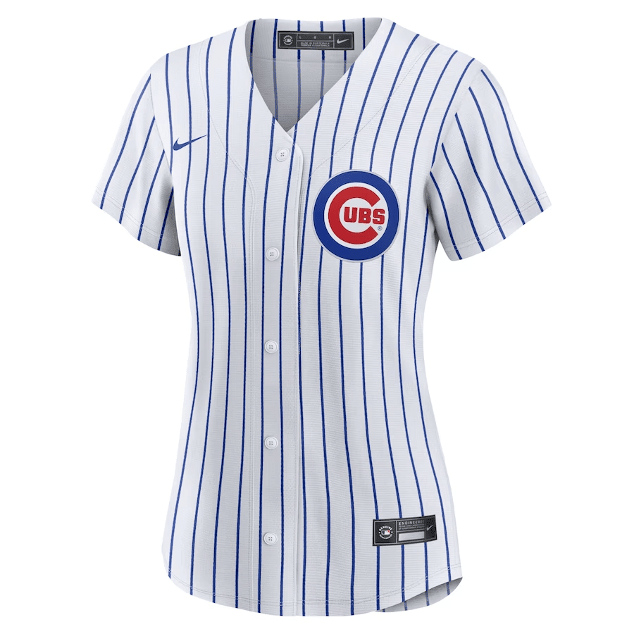 Dansby Swanson 7 Chicago Cubs Women Home Jersey - White