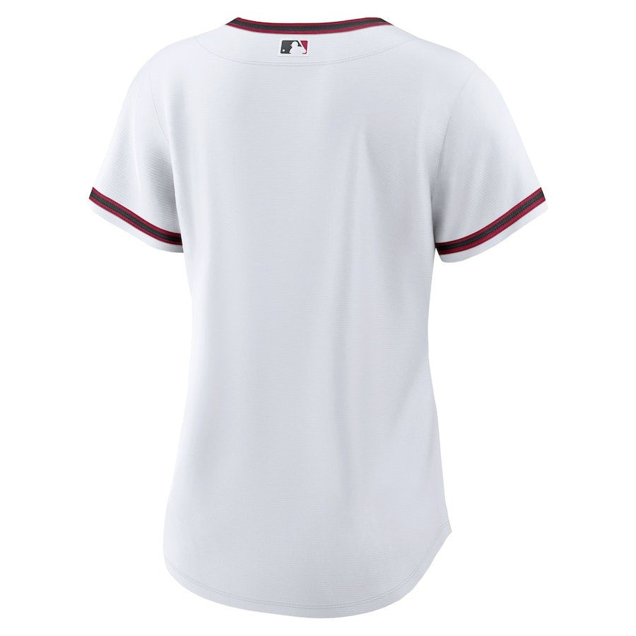 Arizona Diamondbacks Women's Home Blank Jersey - White