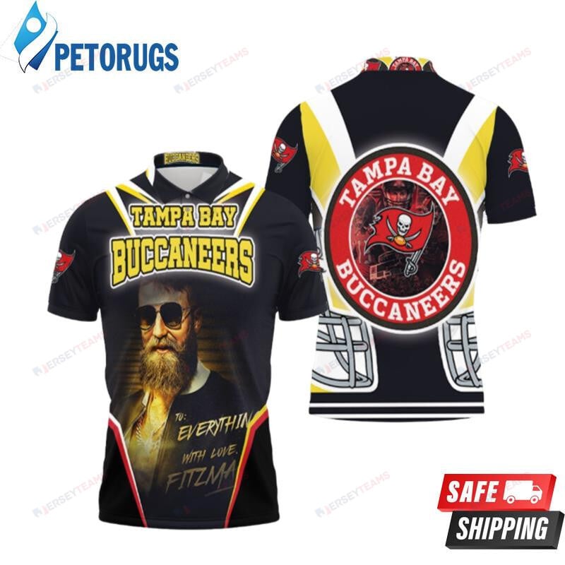 Ryan Fitzpatrick Tampa Bay Buccaneers Printed Polo Shirt