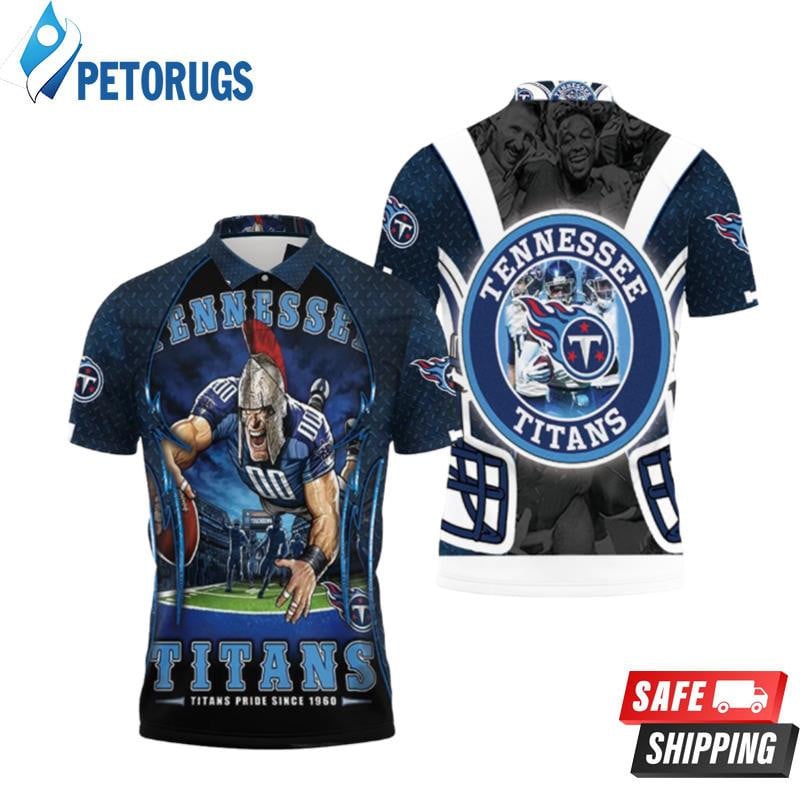Tennessee Titans Pride Since 1960 Afc South Division Champions Super Bowl 2021 Printed Polo Shirt