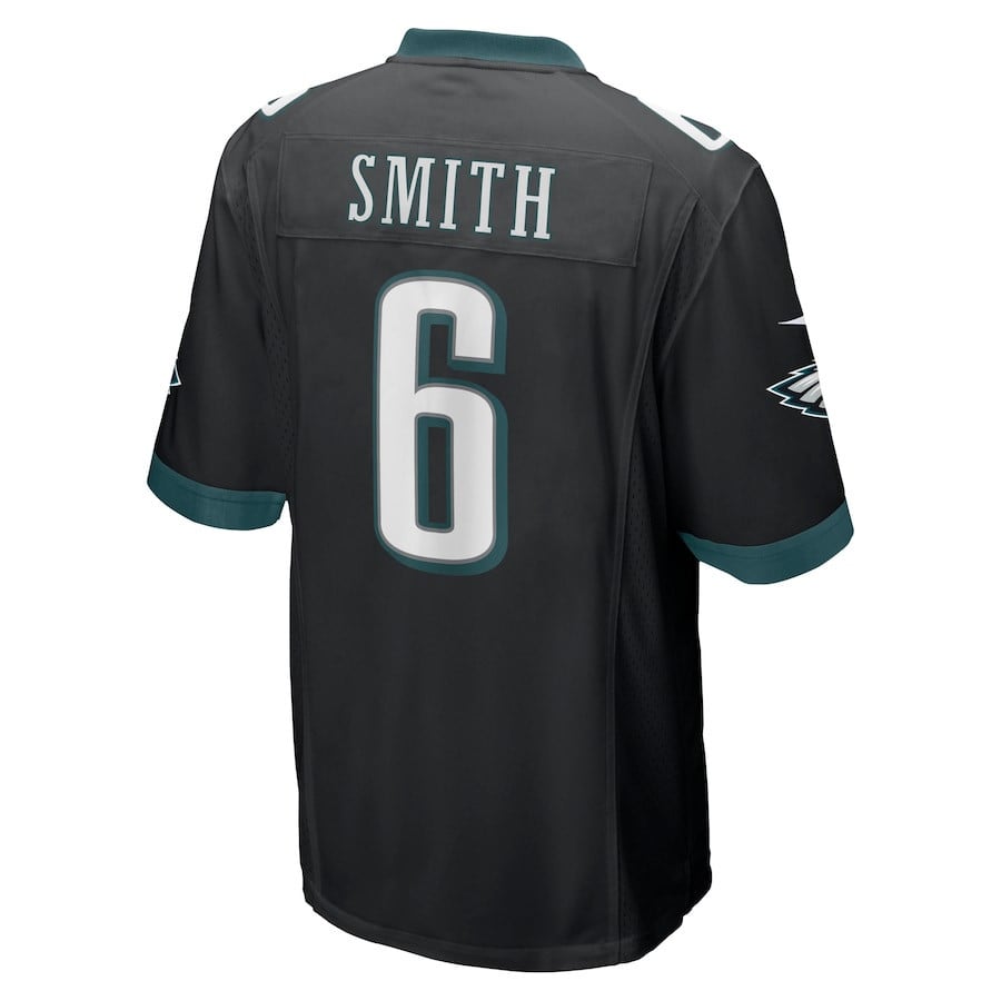 DeVonta Smith 6 Philadelphia Eagles Men Game Jersey - Black