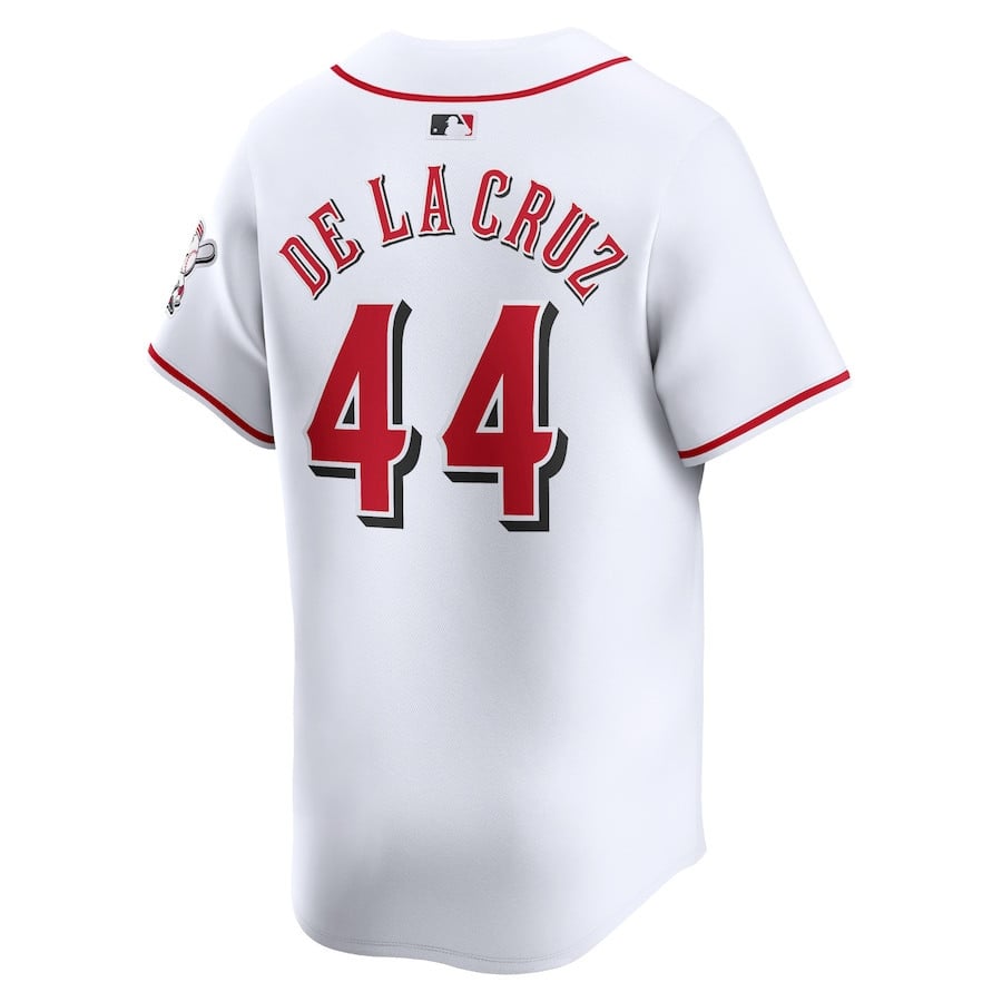 Elly De La Cruz 44 Cincinnati Reds Home Limited Player Men Jersey - White