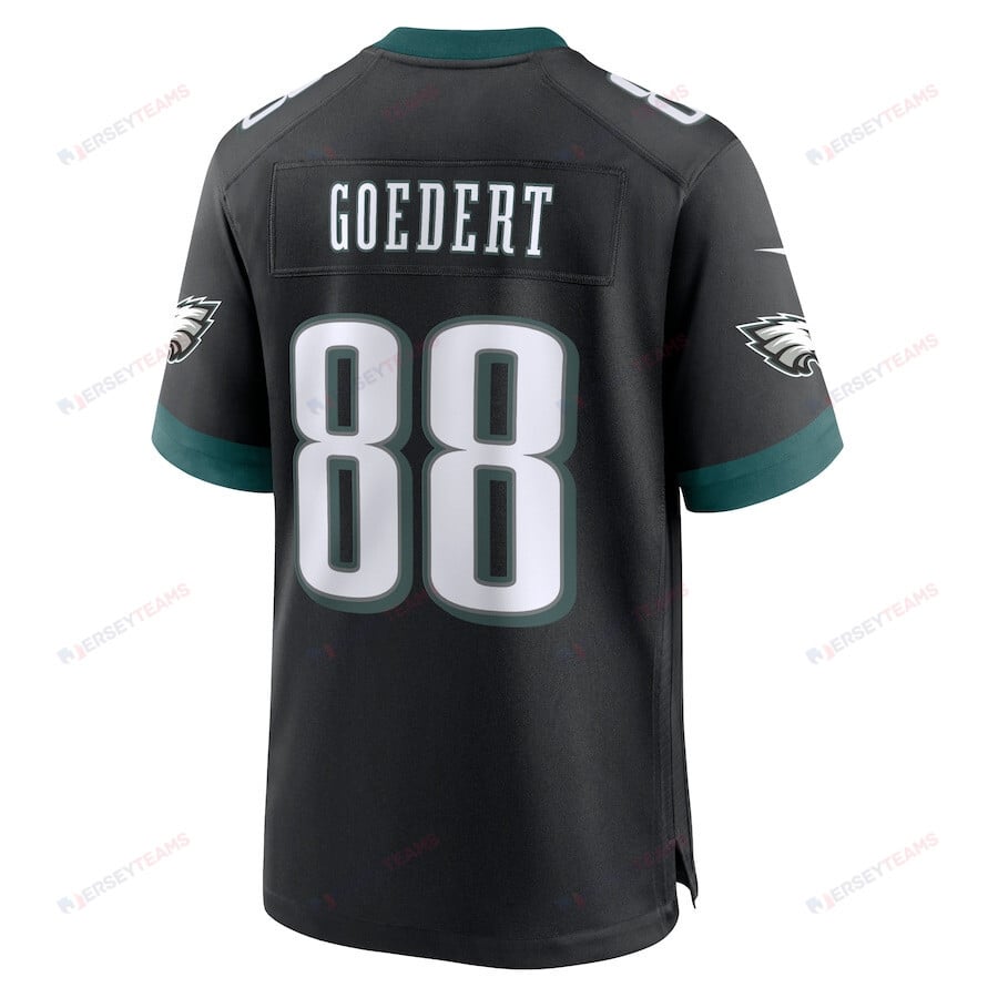 Dallas Goedert 88 Philadelphia Eagles Alternate Game Men Jersey - Black