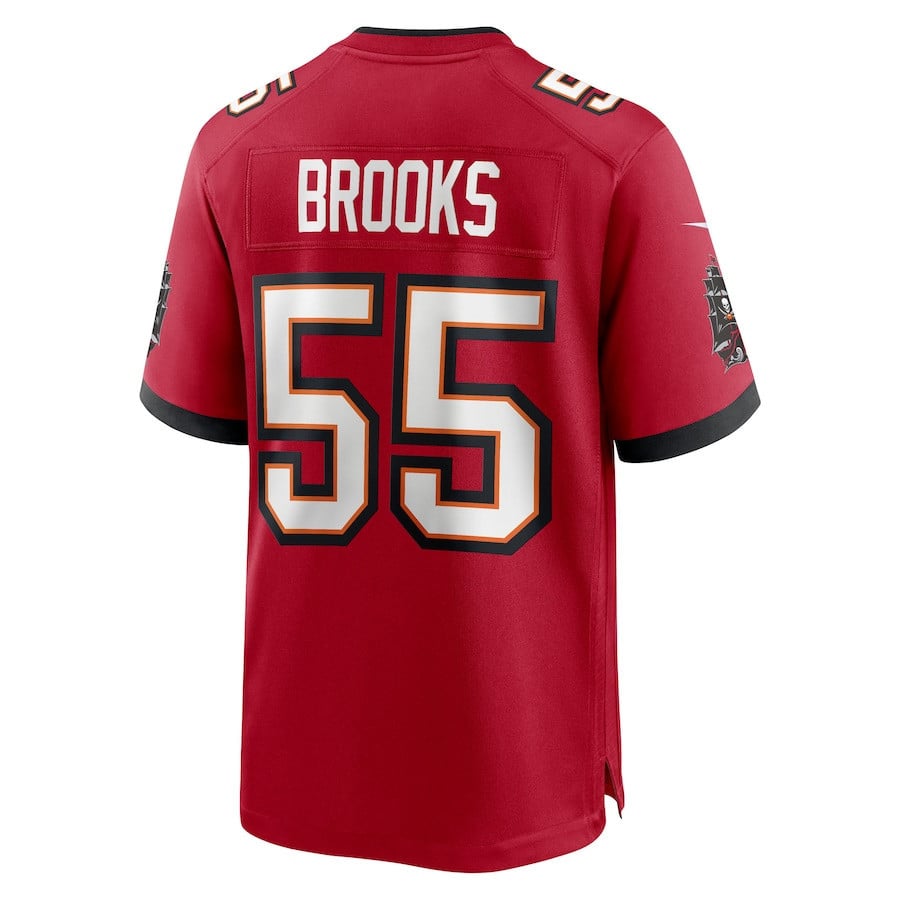Derrick Brooks 55 Tampa Bay Buccaneers 50th Anniversary Game Men Jersey - Red