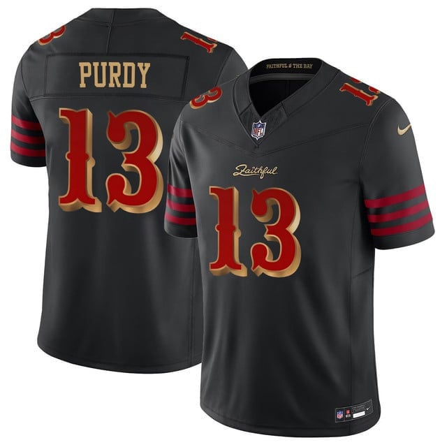Brock Purdy 13 San Francisco 49ers Vapor F.U.S.E. Limited Rivalry Series Men Jersey - Black