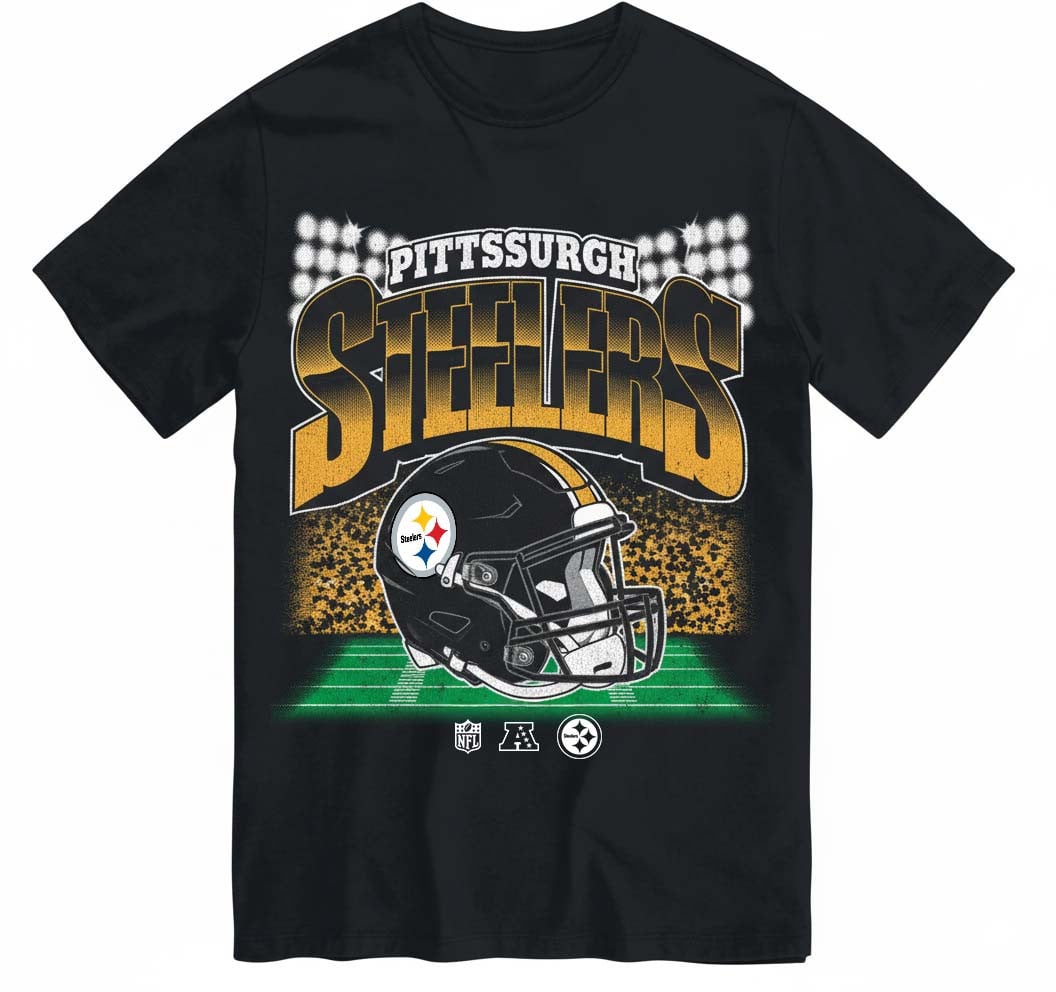 Pittsburgh Steelers Men's NFL Teams Blindside T-Shirt - Black
