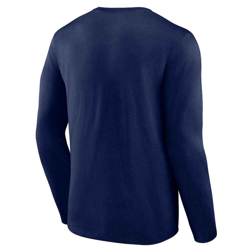 Seattle Seahawks Advance to Victory Long Sleeve T-Shirt - College Navy