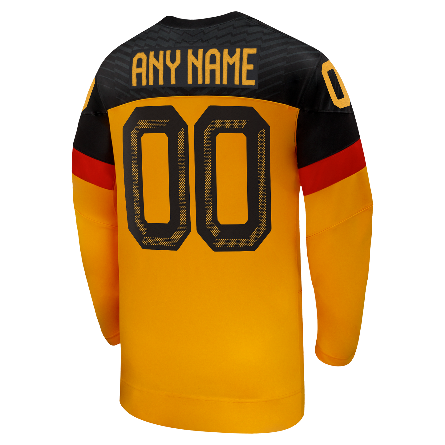 Germany Hockey Nike 2026 Away Replica Custom Jersey - Gold