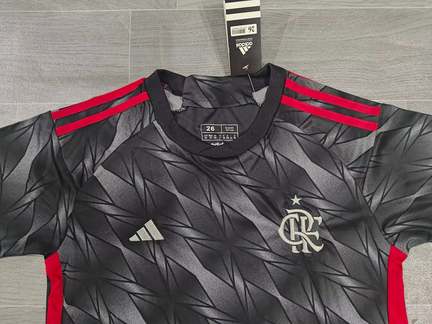 KIDS CR Flamengo Away Kit (Jersey & Shorts Set)