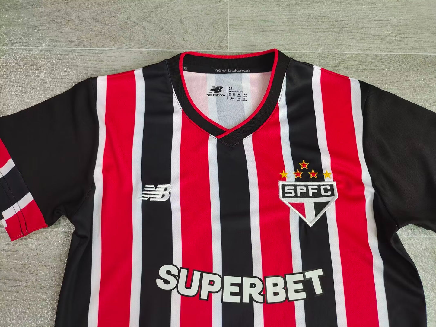 KIDS São Paulo FC 2024/25 Away Football Kit Set (Jersey + Shorts)