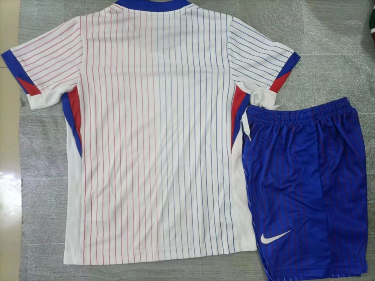 KIDS France National Team 2024/25 Home Football Kit Set