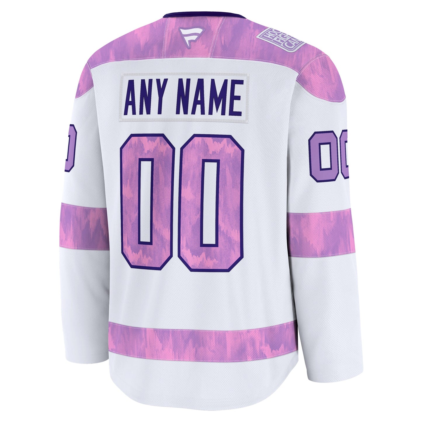 Nashville Predators Fanatics 2024 Hockey Fights Cancer Custom Practice Jersey - White