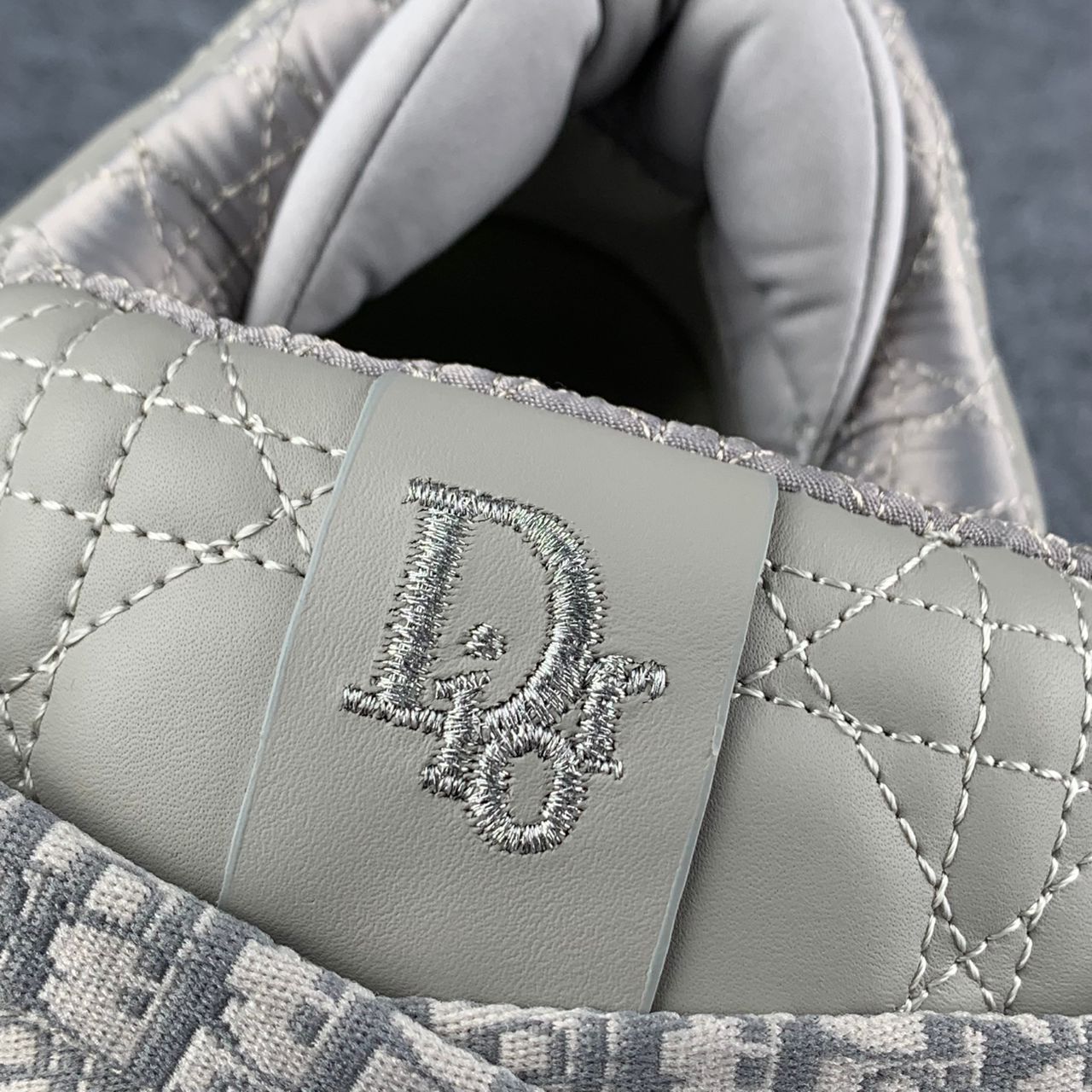 Dior B9S Skater Sneaker 'Gray Kumo Cannage'