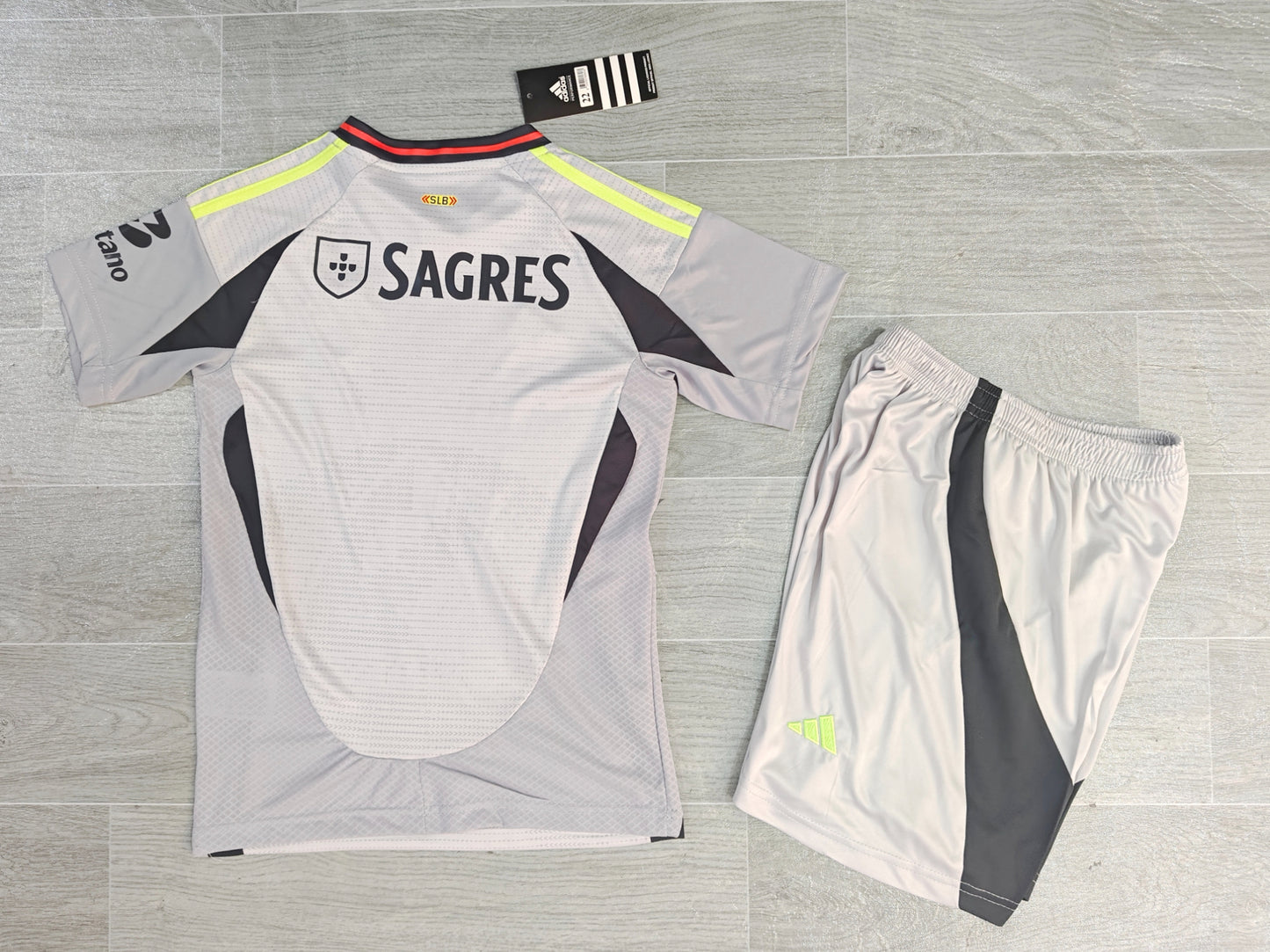 KIDS SL Benfica Away Kit (Jersey & Shorts Set)