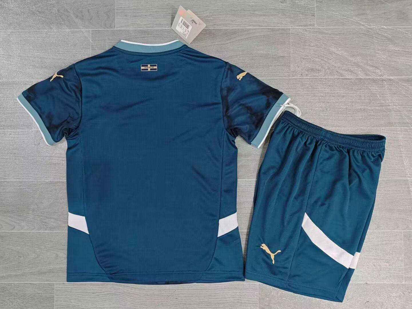 KIDS Olympique de Marseille Away Kit (Jersey & Shorts Set)
