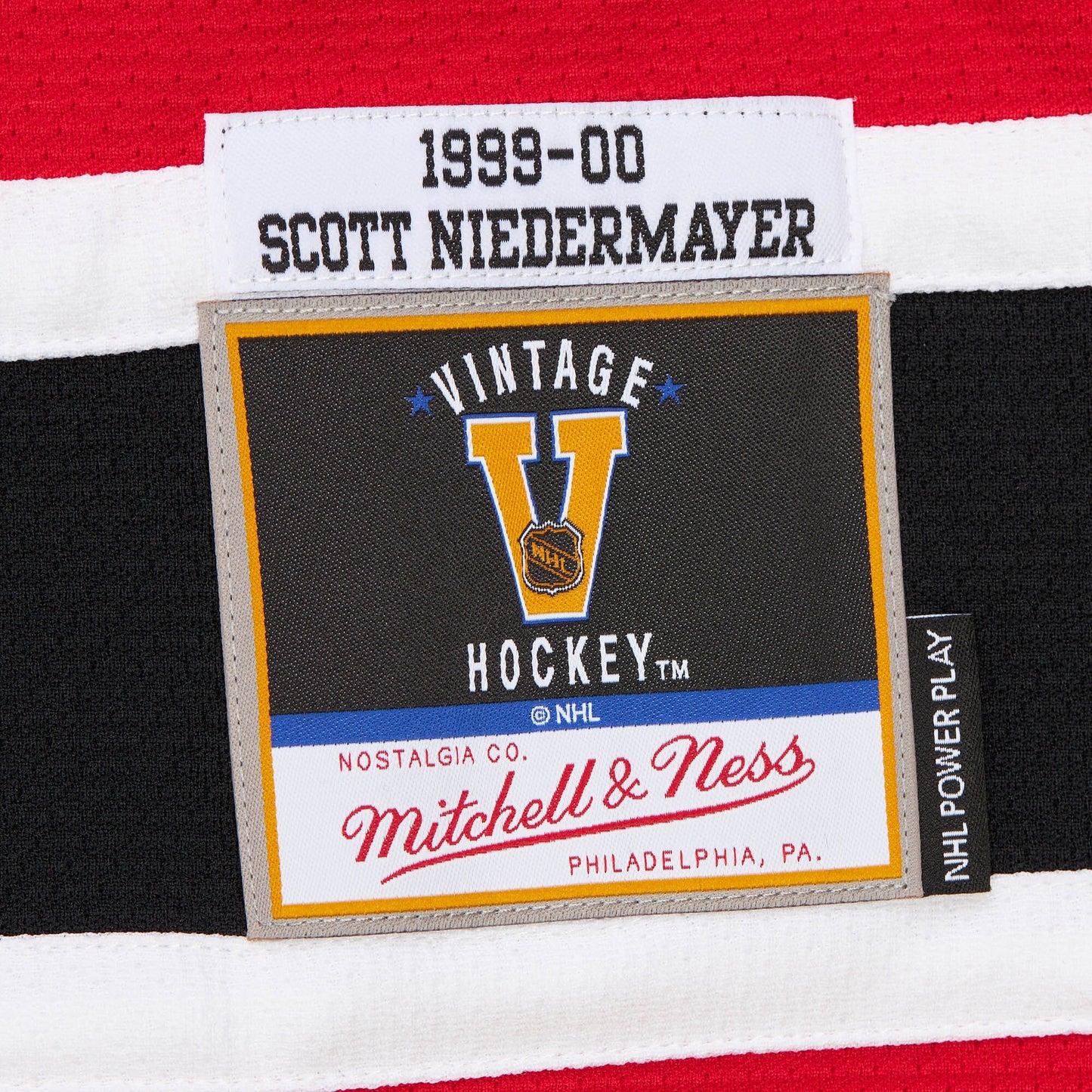Scott Niedermayer New Jersey Devils 2000/01 Power Play Jersey - Red