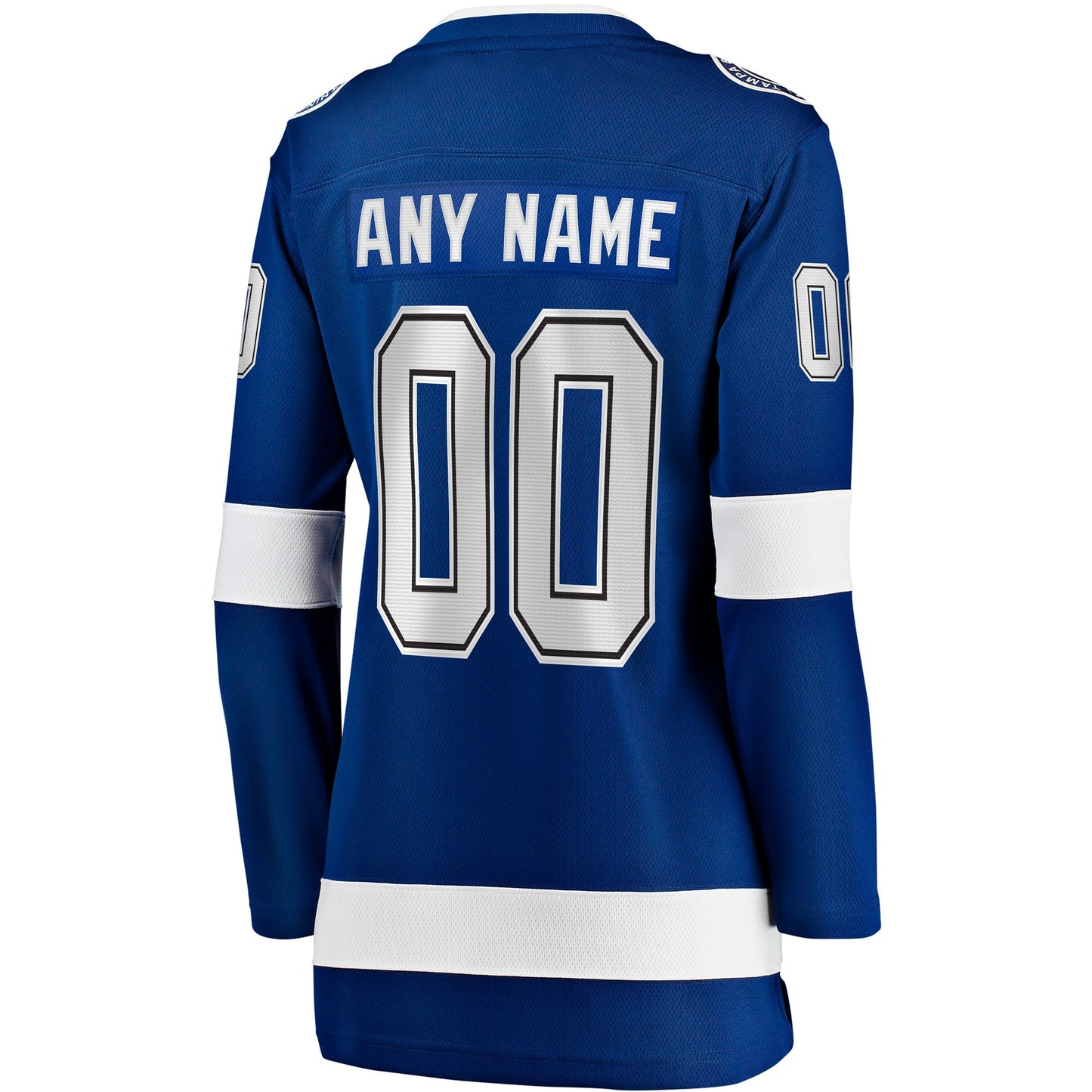 Tampa Bay Lightning Fanatics Women's Home Breakaway Custom Jersey - Blue