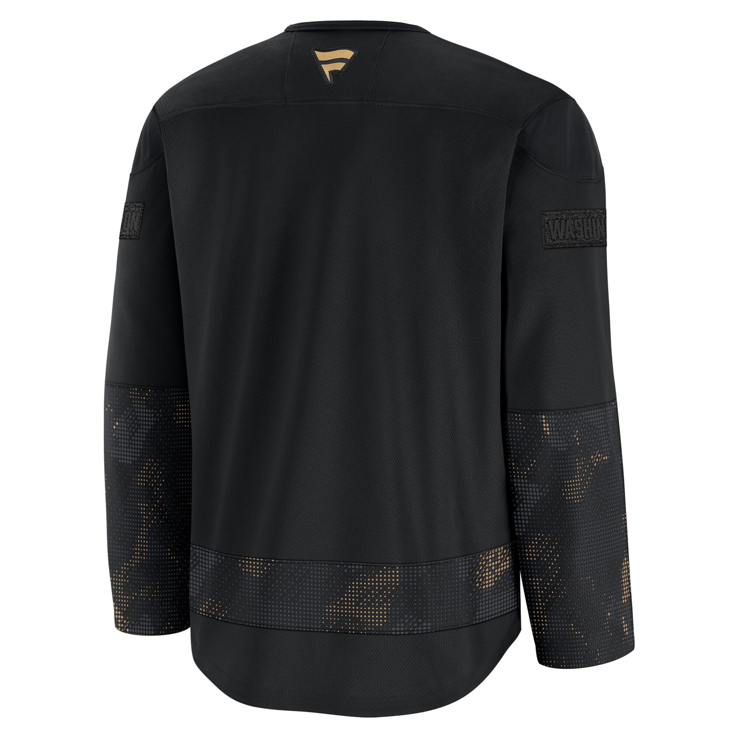 Washington Capitals Fanatics 2024 Military Appreciation Practice Jersey - Black