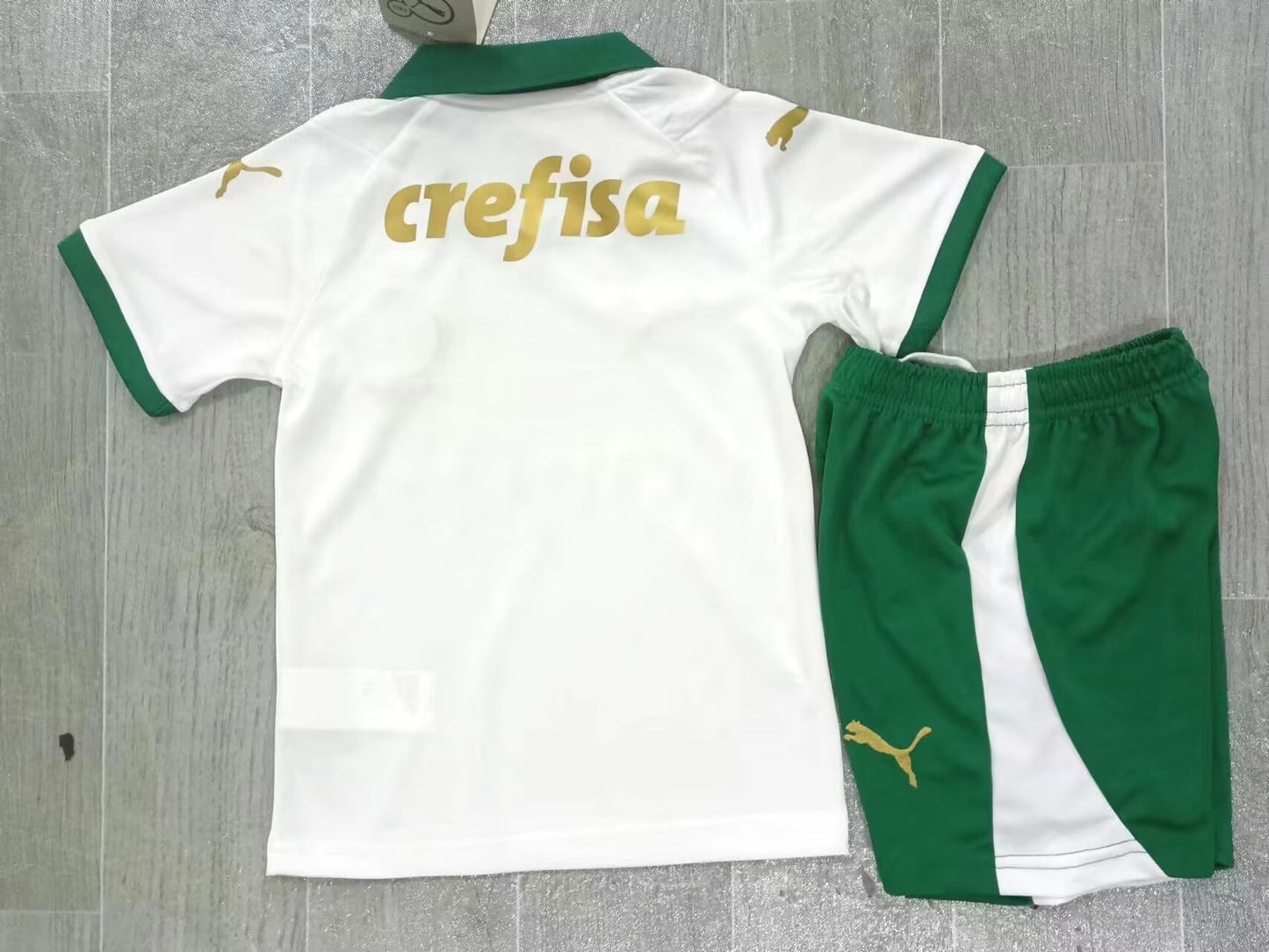 KIDS SE Palmeiras 2024/25 Away Football Kit Set (Jersey + Shorts)