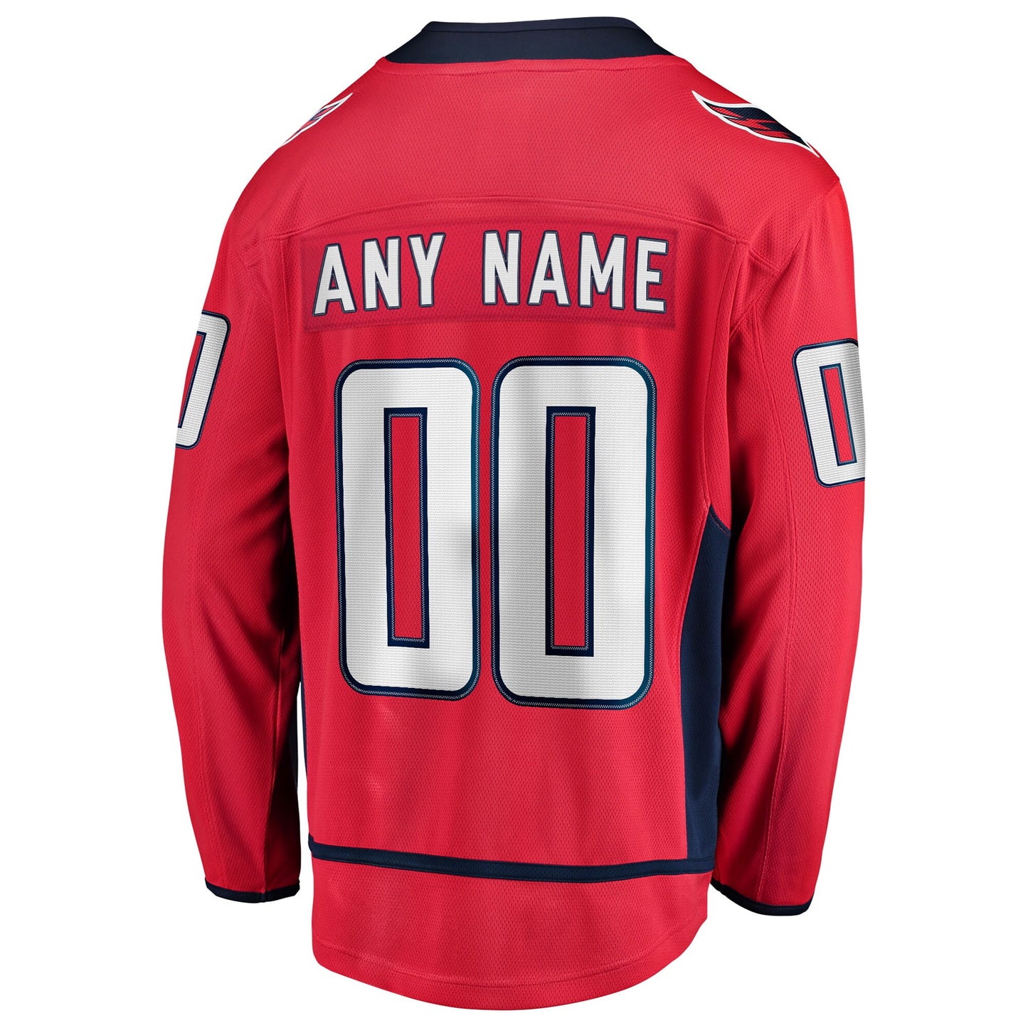 Washington Capitals Fanatics Home Breakaway Custom Jersey - Red