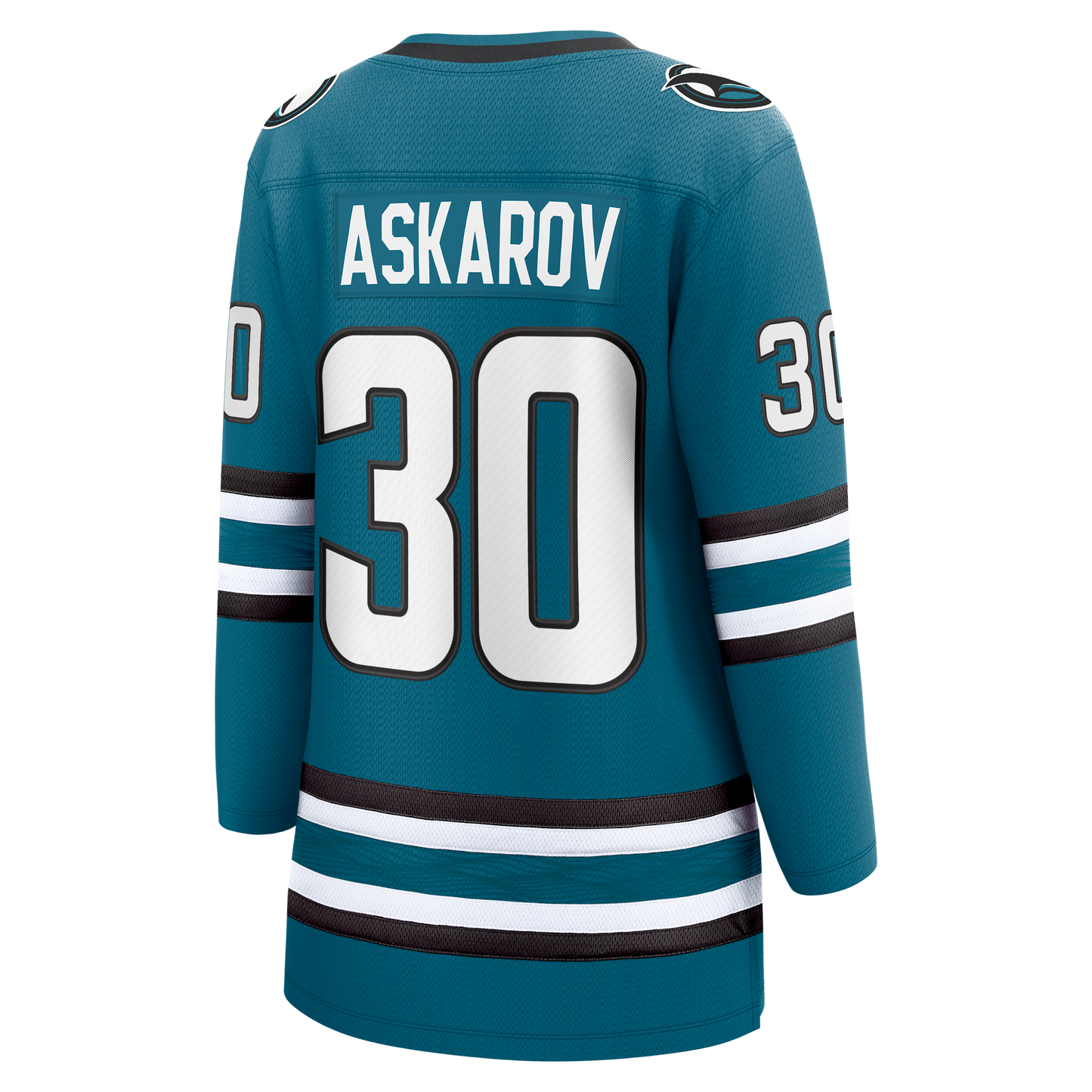 Yaroslav Askarov San Jose Sharks Fanatics Women's Home Breakaway Jersey - Teal
