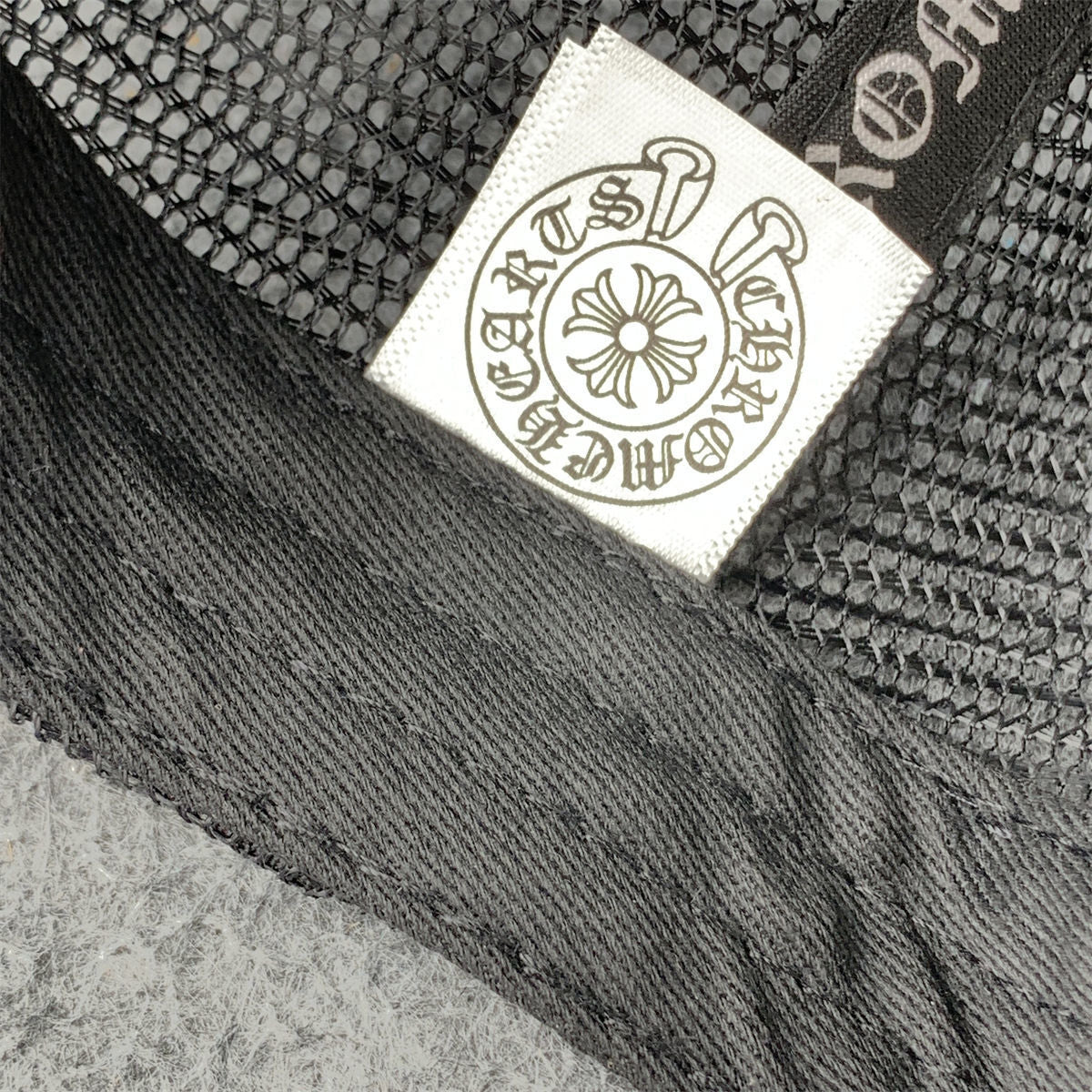Chrome Hearts Chomper Hollywood Trucker Hat 'Black/White'