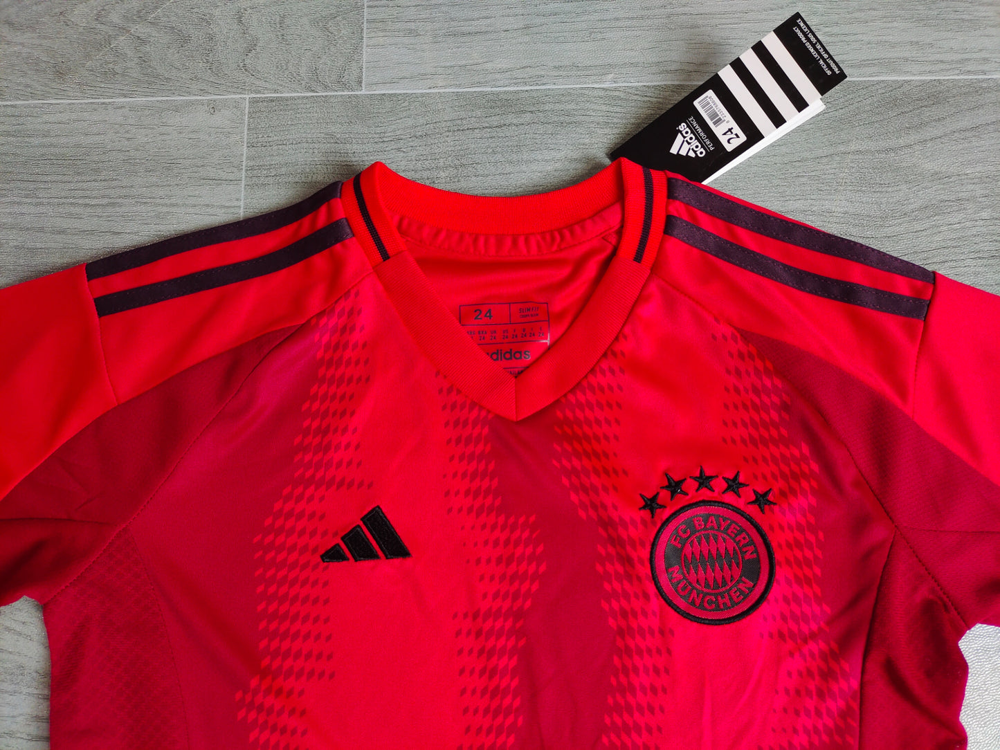 KIDS Adidas FC Bayern Munich 2024/25 Home Replica Kit (Kids' Set: Jersey + Shorts)