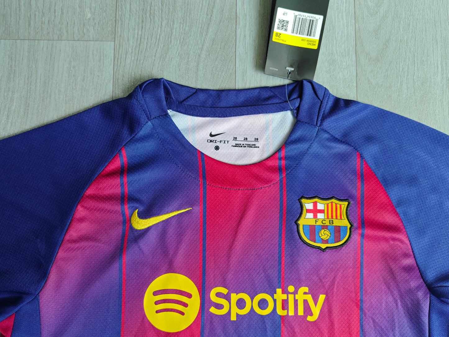 KIDS FC Barcelona 2025/26 Home Kit (Jersey & Shorts Set)