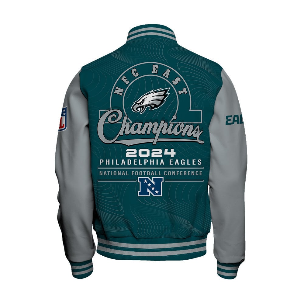 Philadelphia Eagles Football 2024- 25 Our Honor, Our Faith Unisex Varsity Jacket - All-Over-Printed Jacket