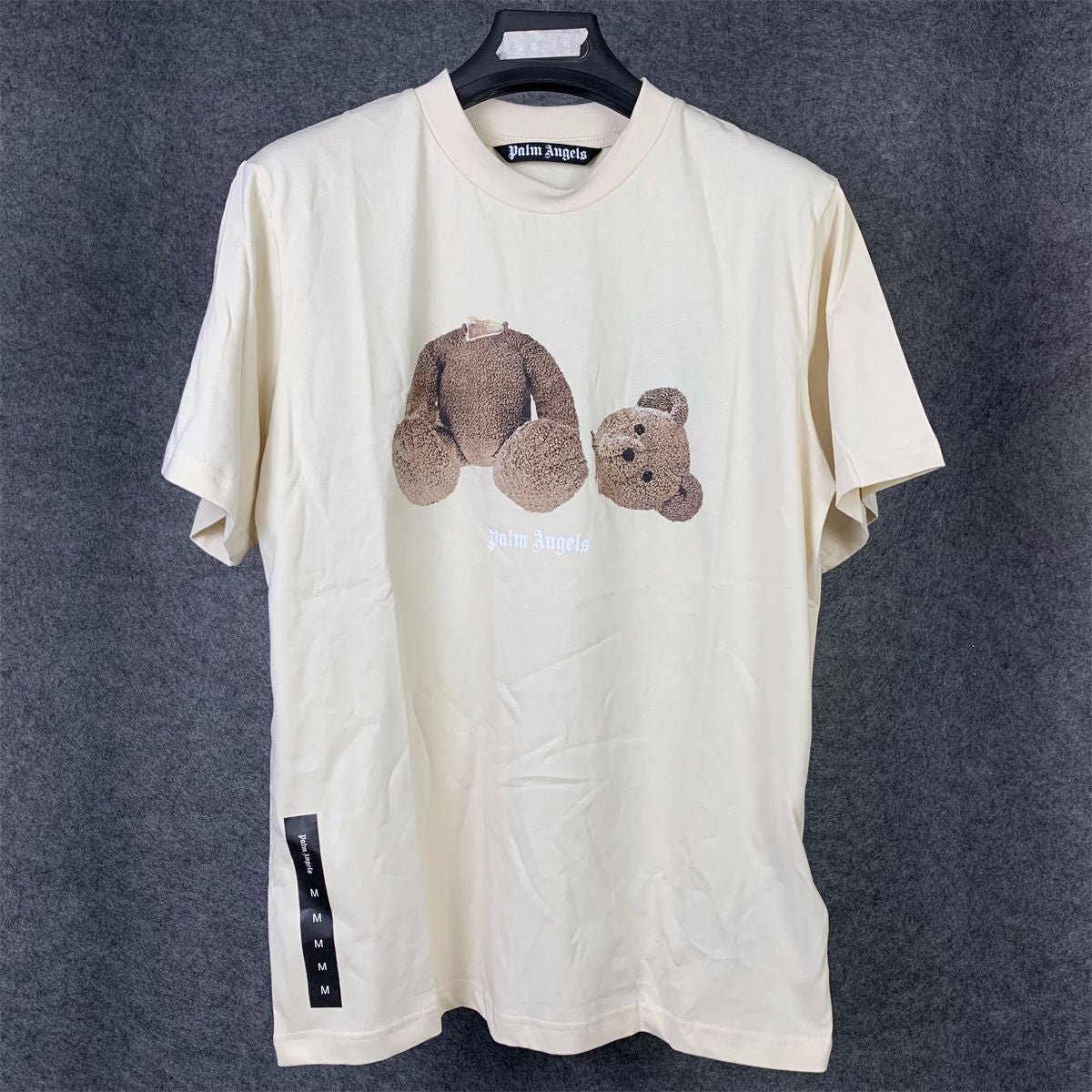 Palm Angels Teddy Bear T-shirt FW22 'Butter Brown'