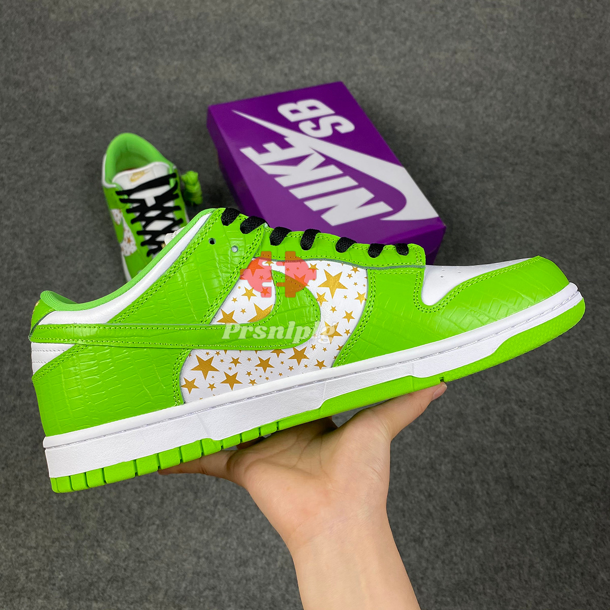 Supreme x Dunk Low OG SB QS 'Mean Green'