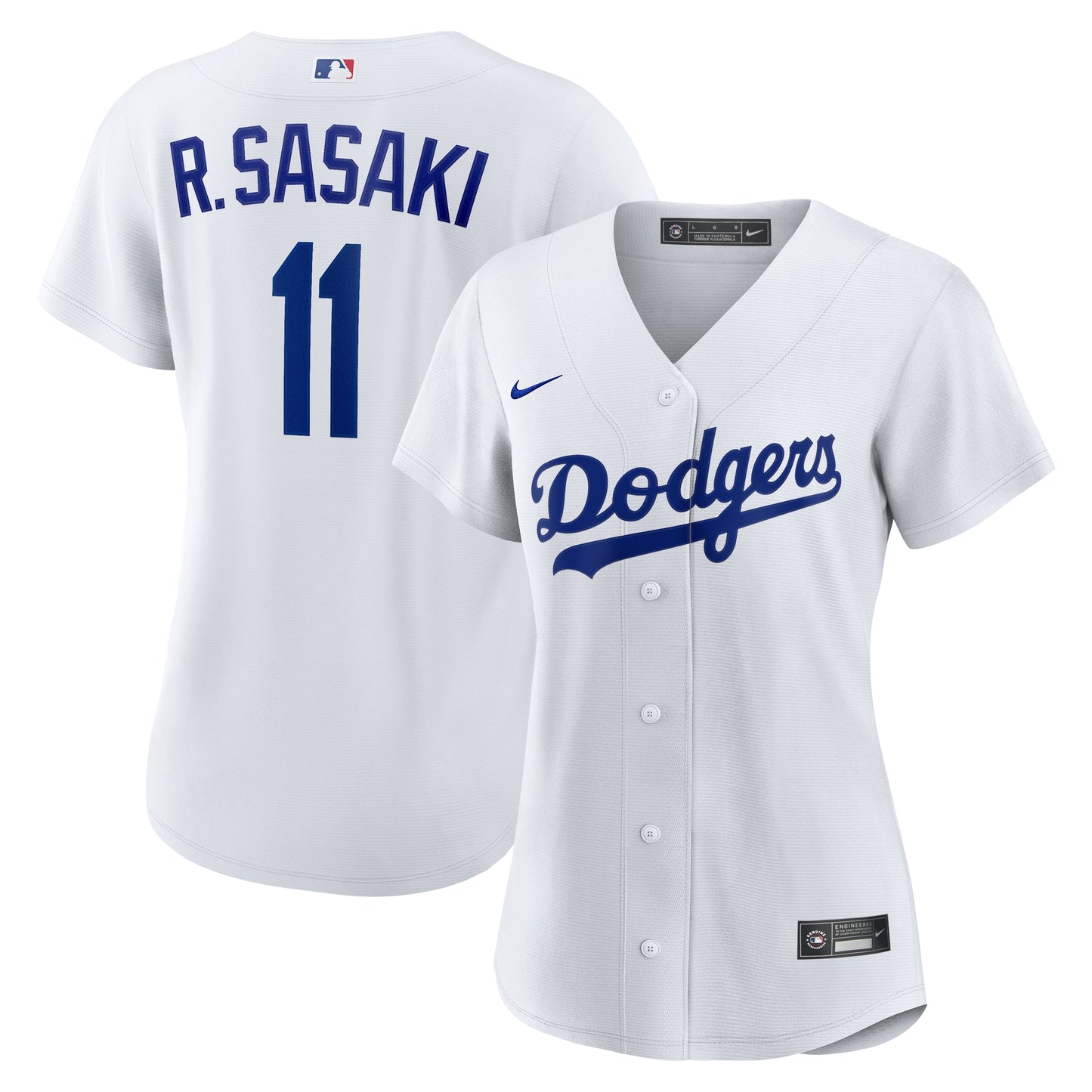 Rōki Sasaki Los Angeles Dodgers Nike Women's Replica Jersey - White