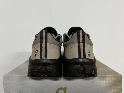 On Cloudrock Low Waterproof Hiking Shoes in Taupe / Beige