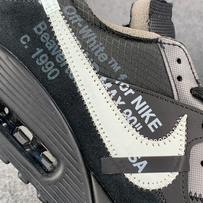 Off-White x Air Max 90 'Black'
