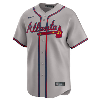 Ronald Acuña Jr. Atlanta Braves Nike Road Limited Player Jersey - Gray