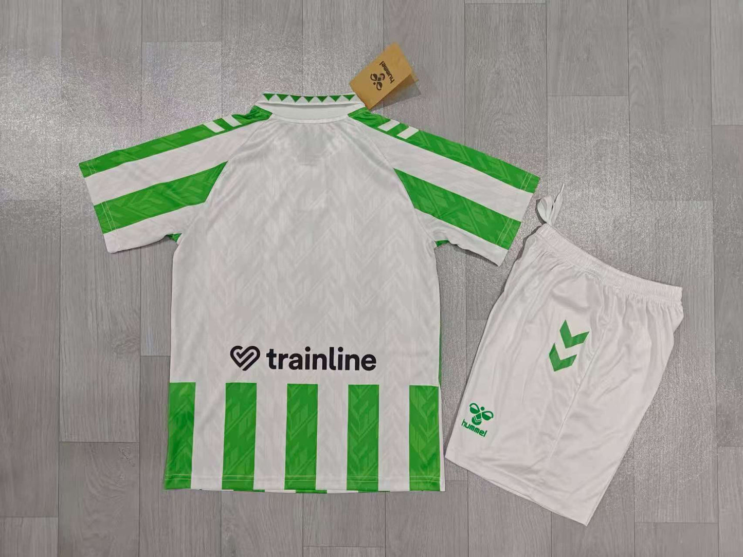 KIDS Real Betis Balompié 2024/25 Home Younger Kids' Hummel Football Replica Kit