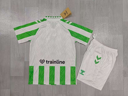 KIDS Real Betis Balompié 2024/25 Home Younger Kids' Hummel Football Replica Kit