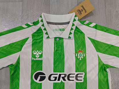 KIDS Real Betis Balompié 2024/25 Home Younger Kids' Hummel Football Replica Kit