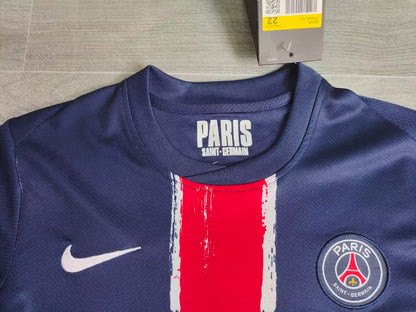 KIDS Paris Saint-Germain (PSG) 2024/25 Home Football Kit Set (Jersey + Shorts)