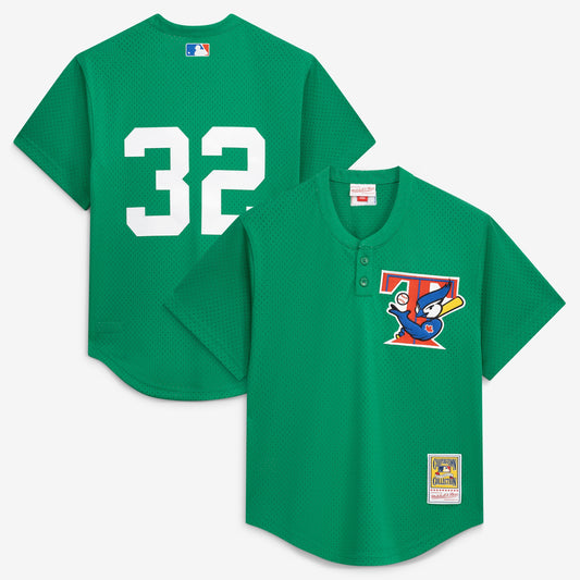 Roy Halladay Toronto Blue Jays Mitchell &amp;amp; Ness Authentic Batting Practice Jersey - Green
