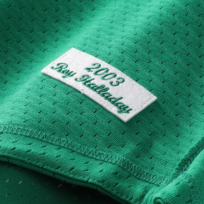 Roy Halladay Toronto Blue Jays Mitchell &amp;amp; Ness Authentic Batting Practice Jersey - Green