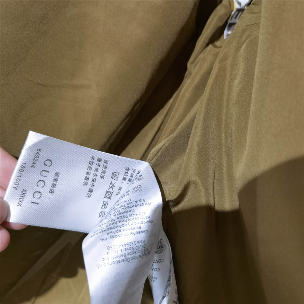 The North Face x Gucci Down Vest 'Ivory/Brown'