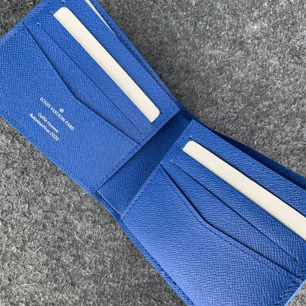 LV Slender Wallet Clouds 'Blue'