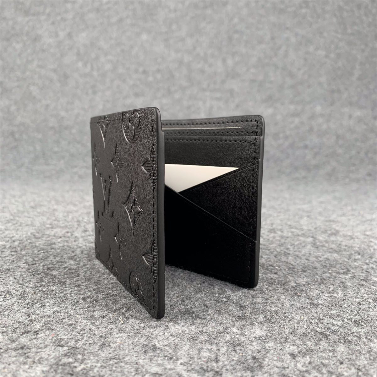 LV MULTIPLE WALLET MONOGRAM 'SHADOW BLACK'