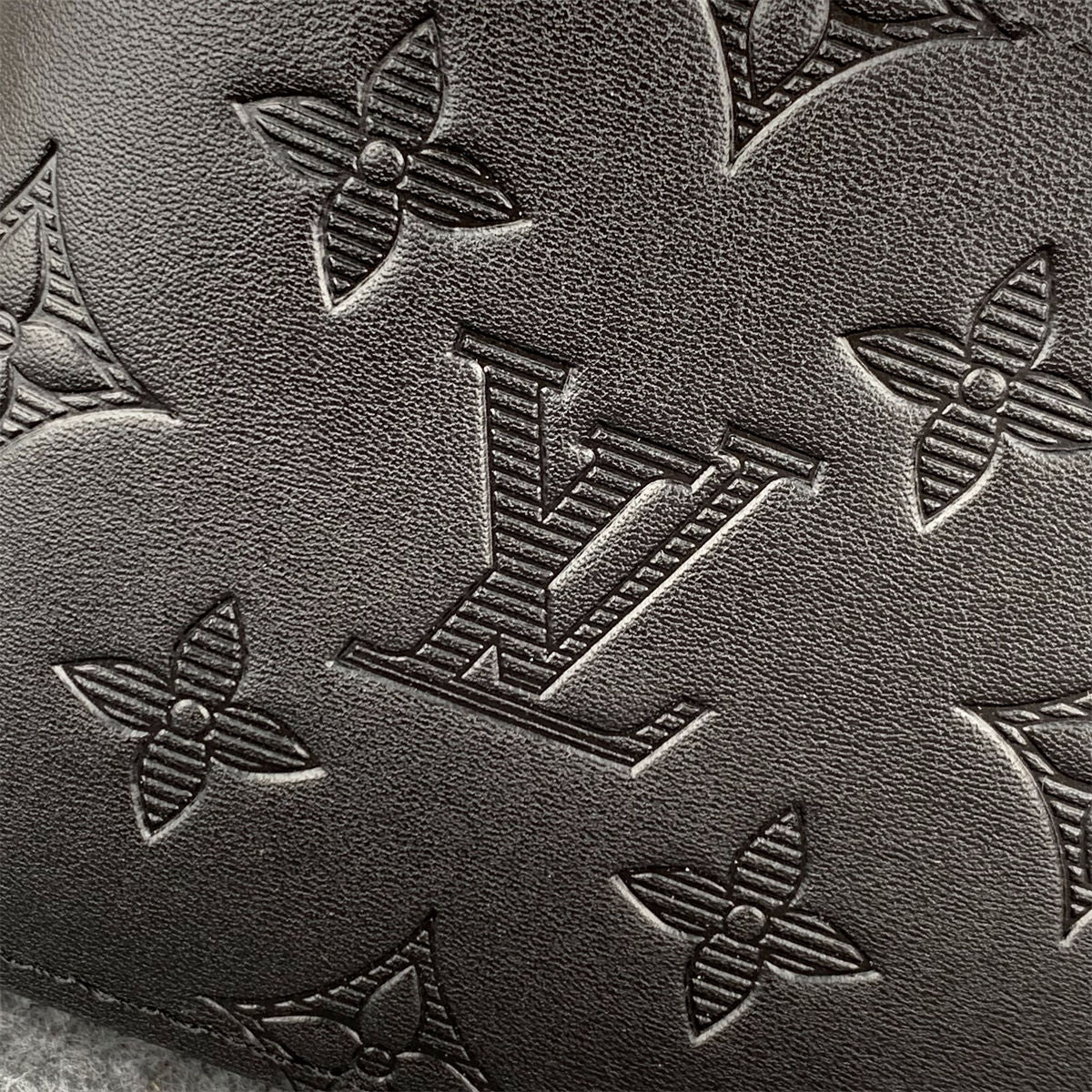 LV MULTIPLE WALLET MONOGRAM 'SHADOW BLACK'