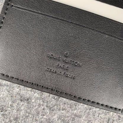 LV MULTIPLE WALLET MONOGRAM 'SHADOW BLACK'